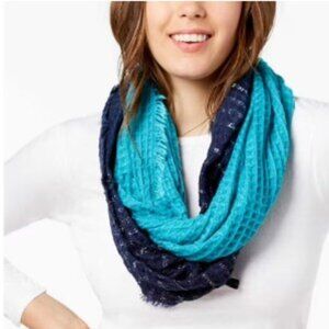 INC International Concepts Women's Ombre Waffle Loop Scarf  One Size